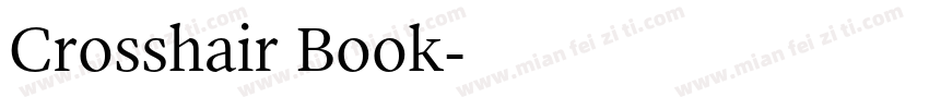 Crosshair Book字体转换